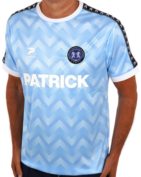 Men's T-Shirt Patrick Terry Tee Shirt Short Sleeve in Blue