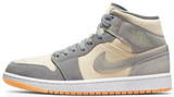 Air Jordan 1 Mid Coconut Milk Particle Grey