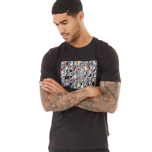 Puma Mens Graphics Summer T-Shirt Puma Black