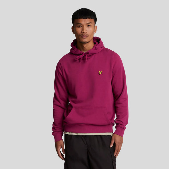 Lyle & Scott Pullover Hoodie Rich Burgundy