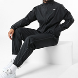 Reebok Black Zip-Up Jacket and Jogging Pants Set