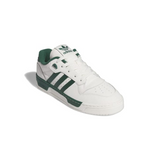 adidas Originals Rivalry Low Trainers in White Green