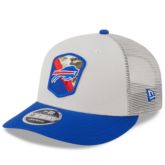 Men's New Era Stone/Royal Buffalo Bills