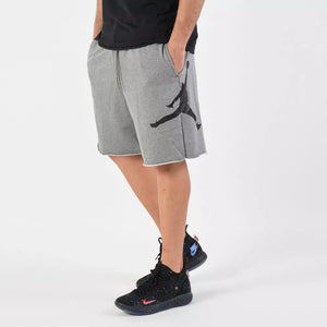 Nike Mens Jumpman Air Fleece Sweat Shorts Carbon