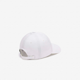 Lacoste Embroidered Cotton Gabardine Cap