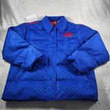 adidas Originals Adicolor 70S Monogram Puffer Jacket Collegiate Royal