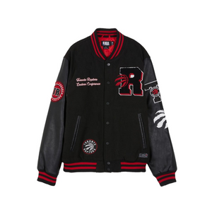 NBA TORONTO RAPTORS VARSITY BOMBER JACKET MENS