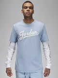 Jordan Flight Mvp Short-Sleeve Men Light Blue T-shirt FN5958-436