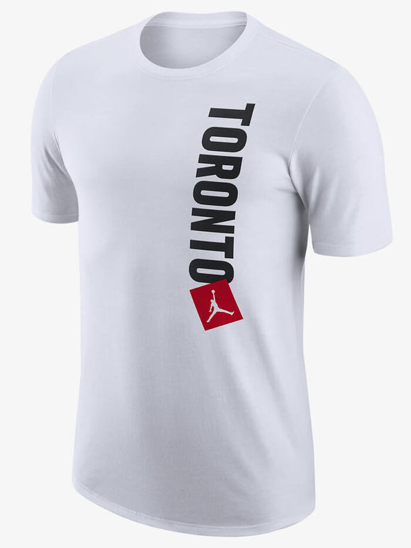 Jordan Toronto Raptors Essential Statement White T-shirt