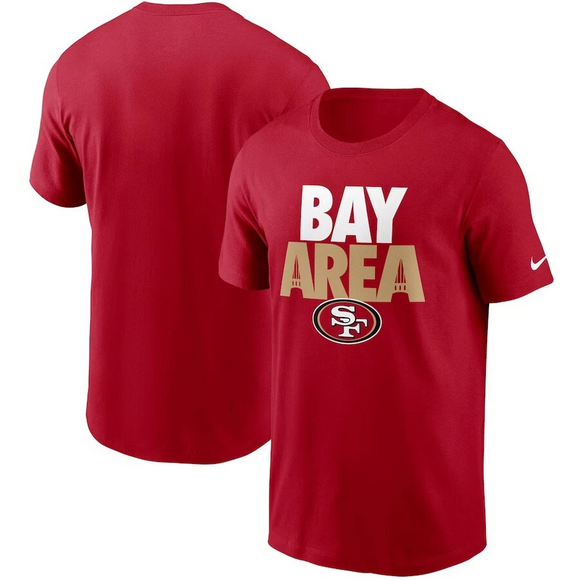 Nike San Francisco 49ers Bay Area T-Shirt Mens