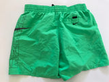 nike Swim Shorts Brief-Lined Green Grey
