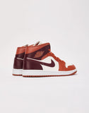 Nike Air Jordan 1 Mid Dusty Peach Night Maroon