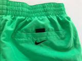 nike Swim Shorts Brief-Lined Green Grey