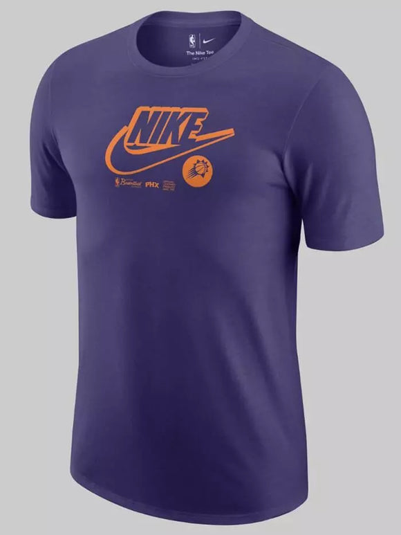 Nike NBA Phoenix Suns Essentials Logo Dri-Fit Men Purple T-shirt