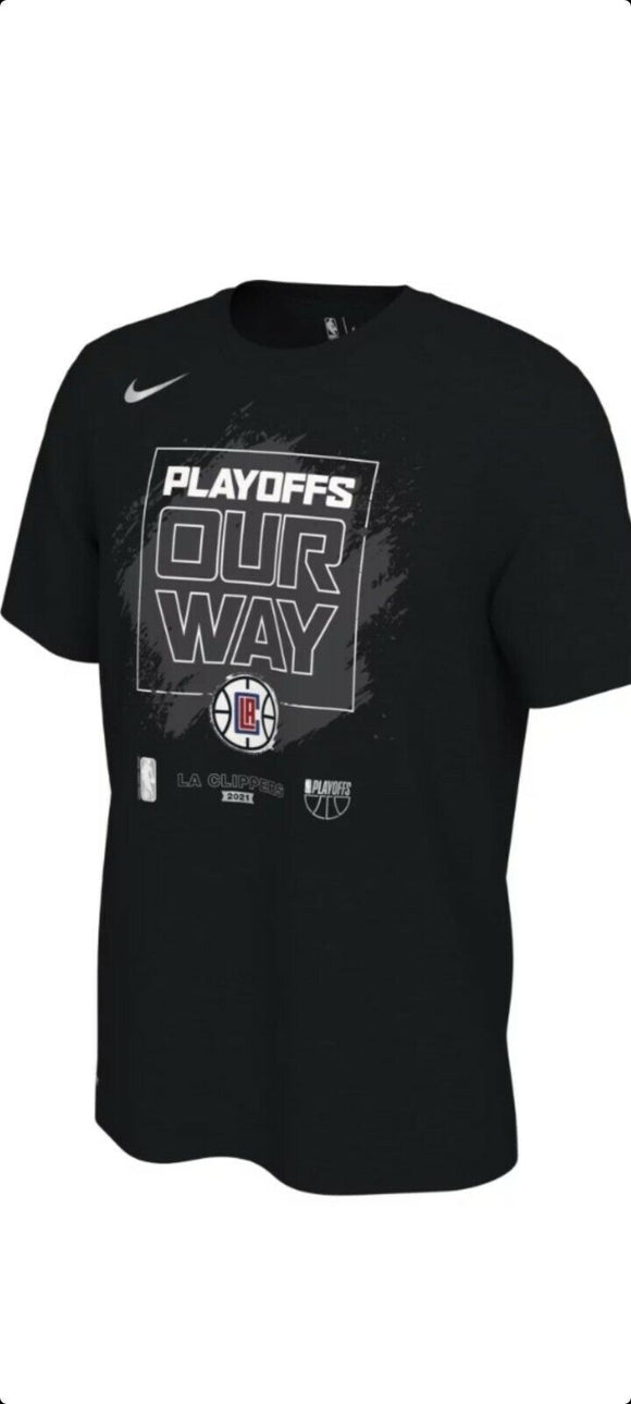 NWT Los Angeles Clippers Offficial Nike NBA Playoffs t-Shirt