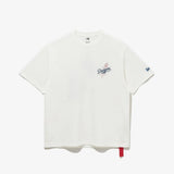New Era MLB LA Dodgers Cheerleading Food T-Shirt, White