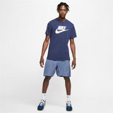 Nike Men's Blue Logo T-shirt