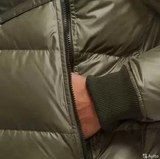 Nike Men's Down-Fill Windrunner Sport Bomber Jacket Olive Green