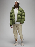 Jordan Essentials Poly Puffer Men Green Jacket