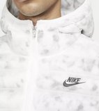 Nike Sportswear Marble Insulation Half-Zip Jacket White Grey