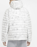 Nike Sportswear Marble Insulation Half-Zip Jacket White Grey