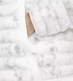 Nike Sportswear Marble Insulation Half-Zip Jacket White Grey