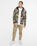 NIKE SPORTSWEAR TECH FULL ZIP FLEECE CAMOUFLAGE MEN'S HOODIE