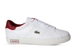 SHOES Lacoste Powercourt 2.0 123 1 SMA Men’s Sneakers in White and Red