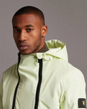 Lyle & Scott Casuals Dual Zip Men's hooded 100% Polyester Jacket Lucid Green A21