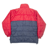 Vintage UMBRO Mens Puffer Jacket Red Nylon 90s S