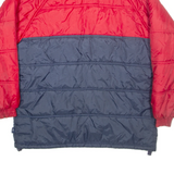 Vintage UMBRO Mens Puffer Jacket Red Nylon 90s S