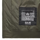 Weekend Offender Saharun Lightweight Quilted Gilet in Green
