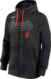 San Francisco Giants Knockout Script Men's Nike MLB Full-Zip Hoodie