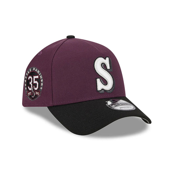 newera Seattle Mariners Two-Tone Dark Purple 9Forty A-Frame Adjustable