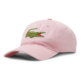Lacoste | Adjustable Cotton Twill Cap | Pink