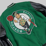 Boston Celtics Jacket  wool embroidery Bomber jacket men'sA