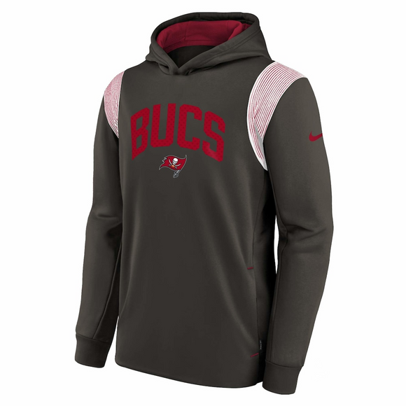 Tampa Bay Buccaneers Nike Therma Sideline Hoodie - Junior