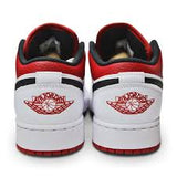 Nike Air Jordan 1 Low White Gym Red Black