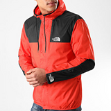 The North Face 1985 Mountain CH37 Hooded Windbreaker Red