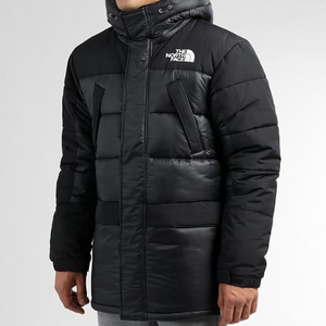 The North Face Himalayan Hooded Down Jacket Black