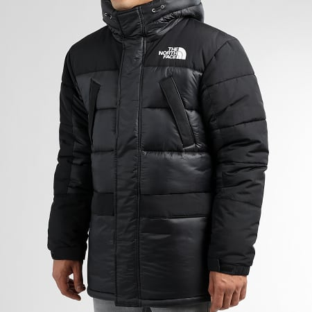 The North Face Himalayan Hooded Down Jacket Black