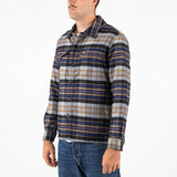 Lyle & Scott  Check Flannel Overshirt Dark Navy