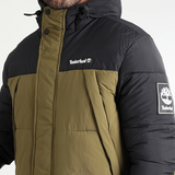 Timberland Doudoune Capuche Outdoor Archive A6S41 Vert Kaki Noir