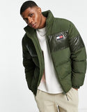 Hot tommy jeans puffer jacket green