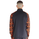 Umbro Mens Alliance Graphic Training 1/4 Zip Top Black