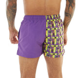 Mens 1990 Vintage Swim Shorts Multi