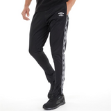 Mens Active Style Taped Tricot Pants Black/White