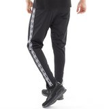 Mens Active Style Taped Tricot Pants Black/White