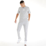 Umbro Mens Active Style Small Logo Taped Tee grey