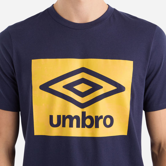 Umbro Mens Peacoat - Adult Digi Camo Box Graphic Tee